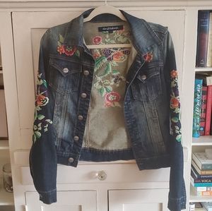 Sundance Embroidered Denim Jacket